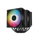 DEEPCOOL AG620 BK ARGB Dual-Tower CPU Cooler